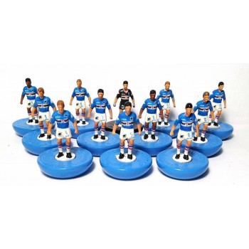 Subbuteo Andrew Table Soccer Sampdoria 2016-17 on Classic Hasbro bases